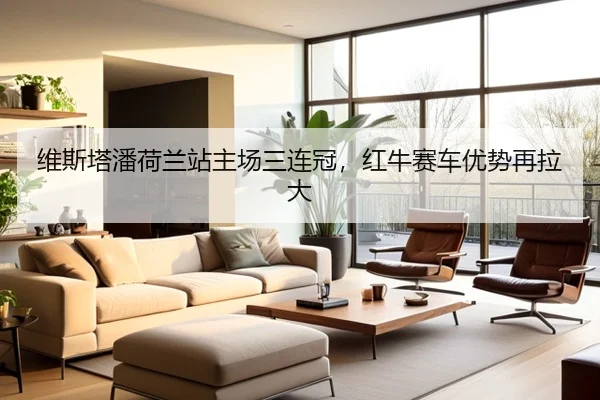 维斯塔潘荷兰站主场三连冠，红牛赛车优势再拉大